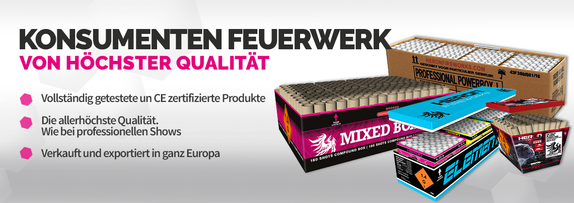 WEBSHOP: Feuerwerksverkauf