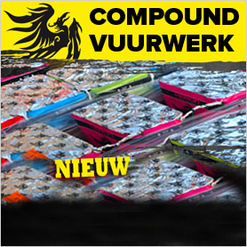 Volledig doorverbonden vuurwerk: Compound vuurwerk