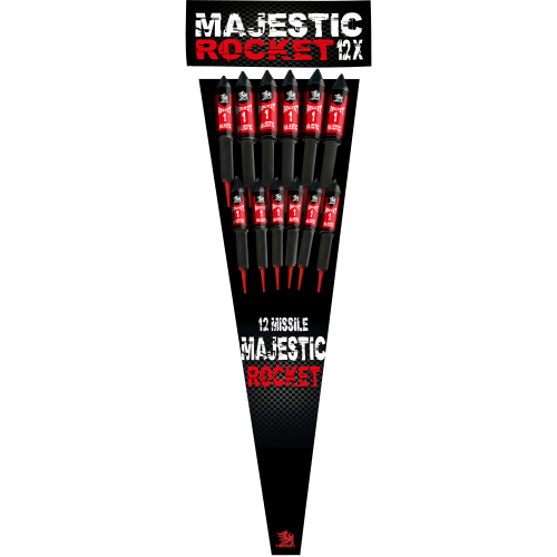 12 MISSILE MAJESTIC ROCKETS