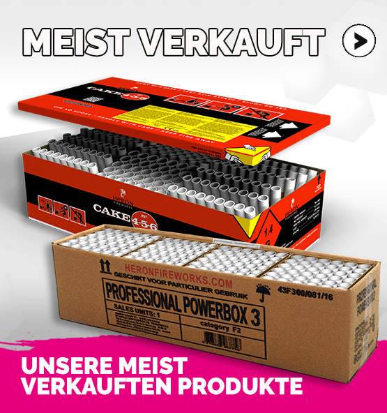 Unsere meist verkauften Feuerwerk Produkte